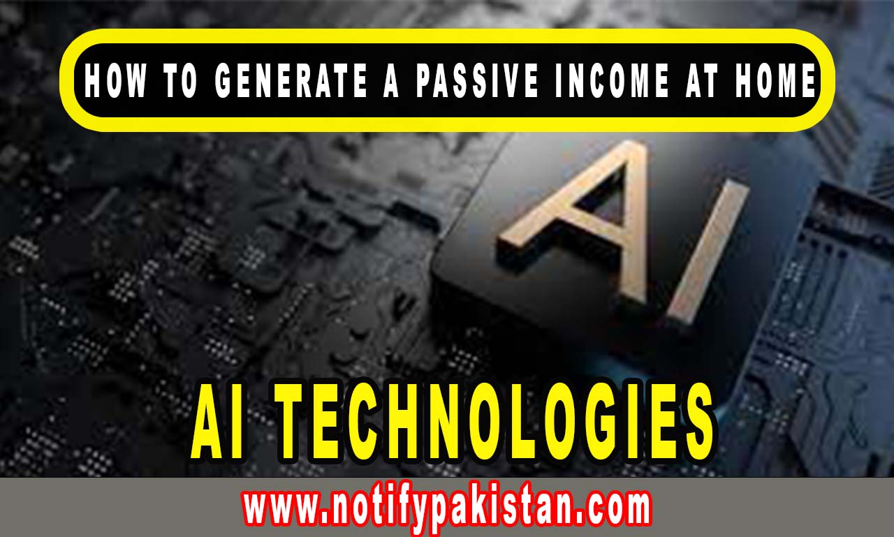 How to Generate a Passive Income at Home Using Simple AI Techniques
