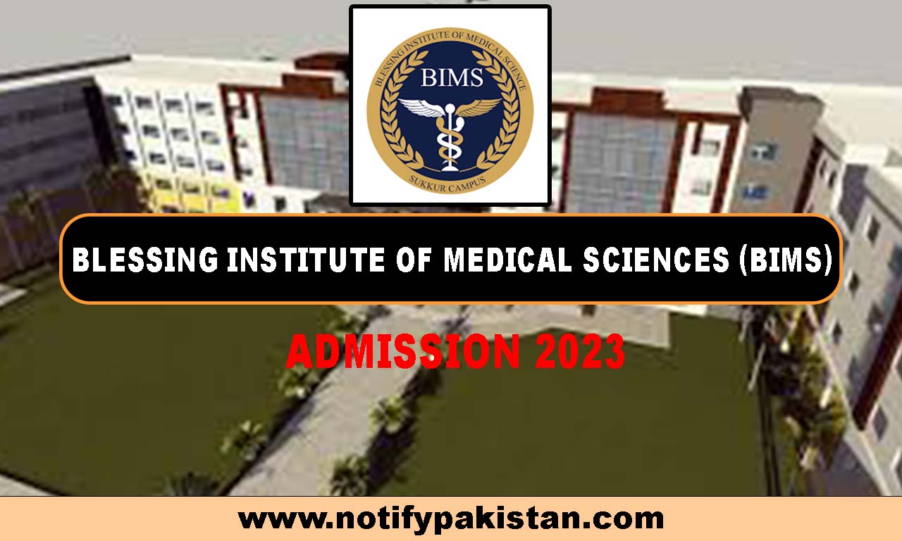 Blessing Institute Of Medical Sciences (BIMS) Admission 2023