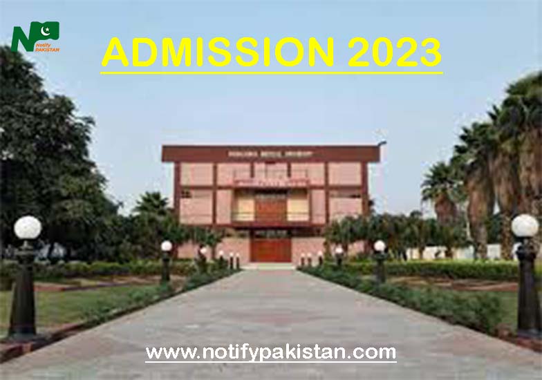 Faisalabad Medical University Admission 2023-24