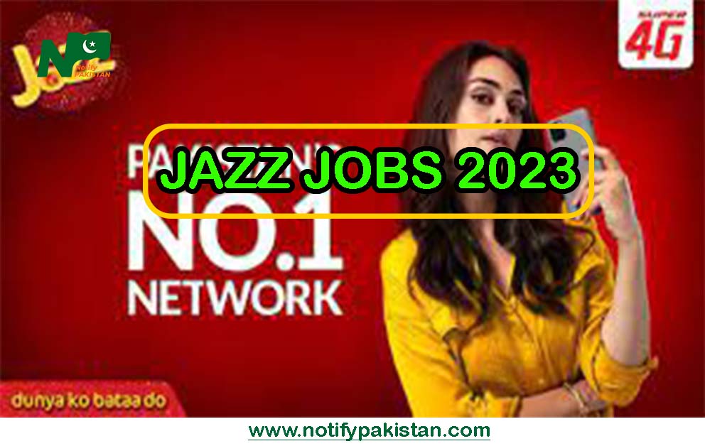 Jazz (Mobilink) Pakistan Jobs 2023