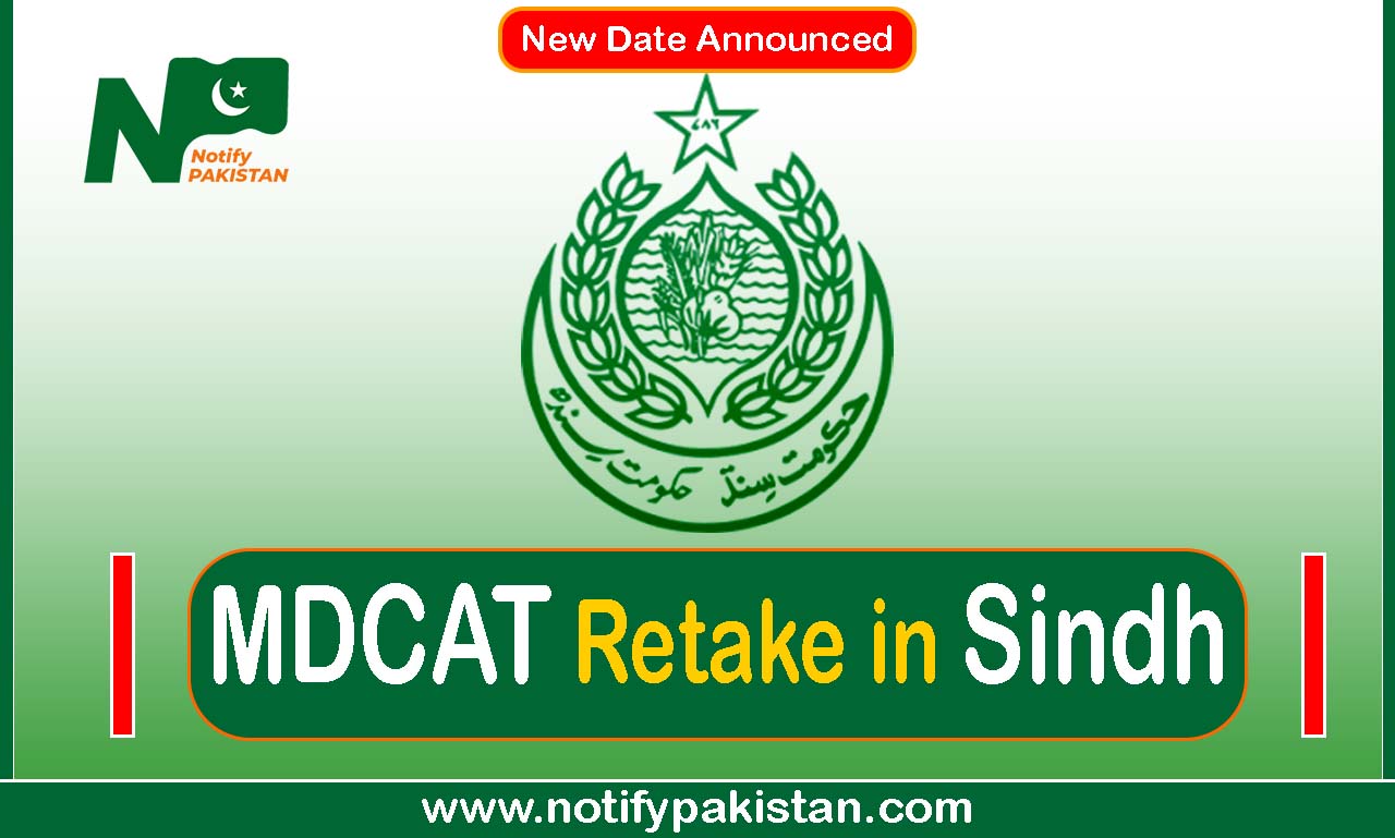 MDCAT Retake In Sindh
