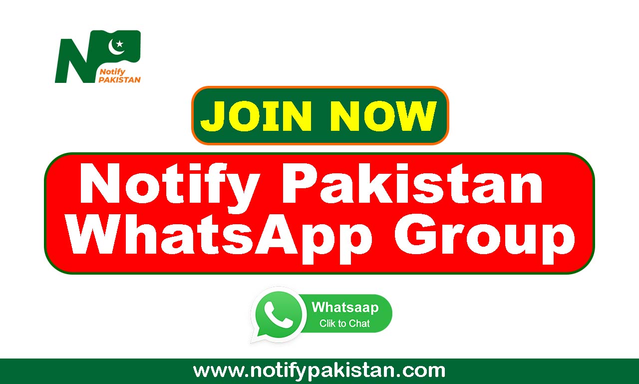Notify Pakistan WhatsApp Group