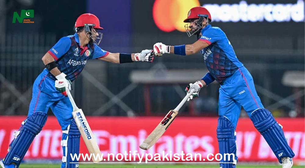 PAK Vs AFG Afghanistan Makes History with First-Ever Cricket ODI Win Over Pakistan ICC WORLD CUP 2023