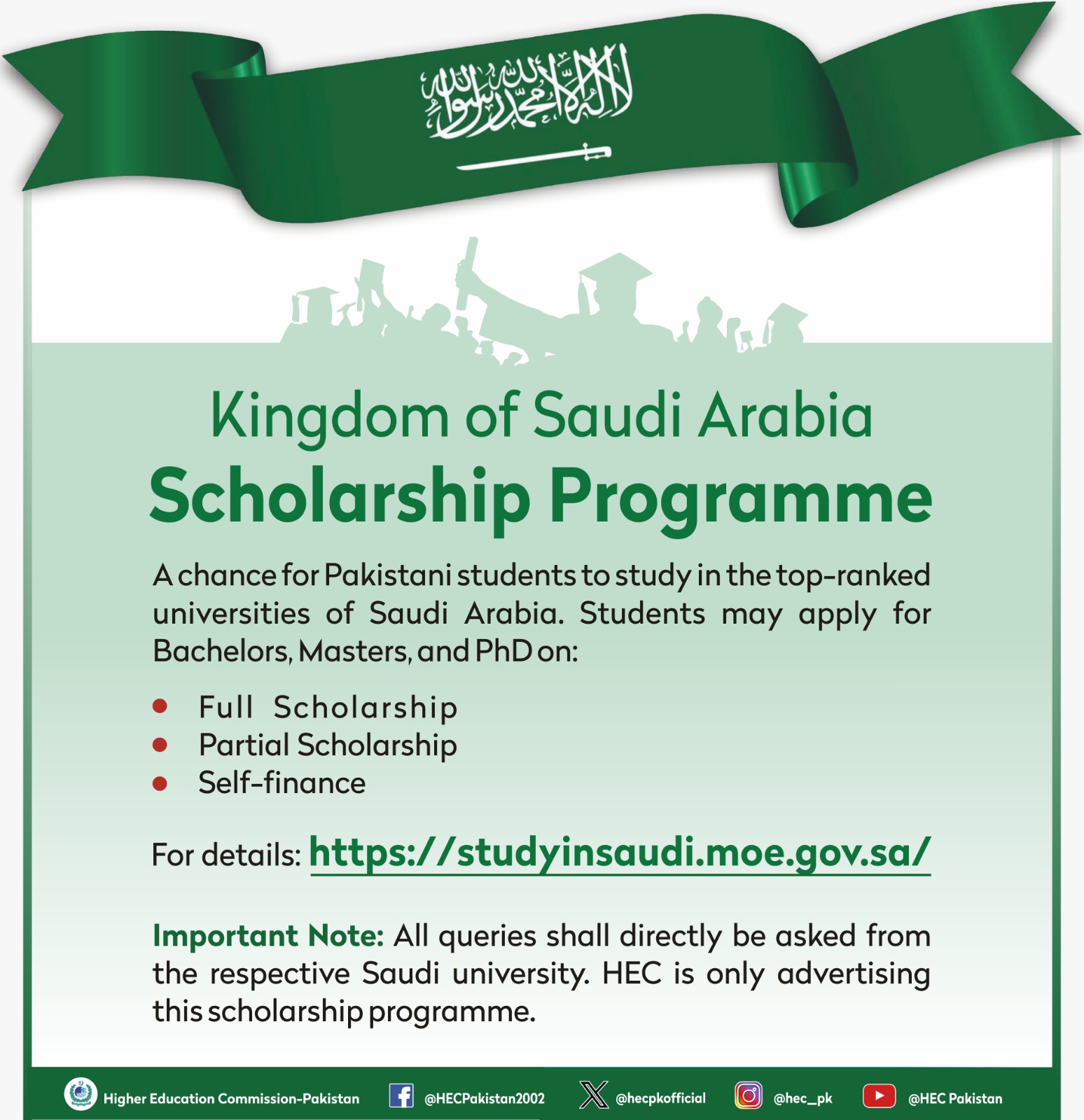 Study in Saudi Arabia