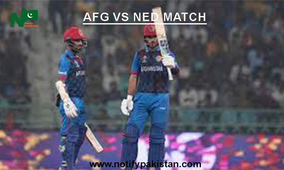 Afghanistan Beat Netherlands by 7 Wickets in ICC World Cup Match