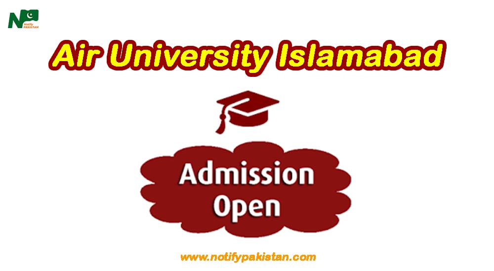 Air University Islamabad AUI Admission Spring 2024