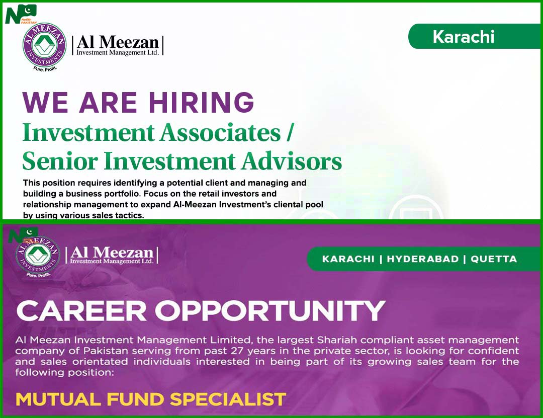 Al Meezan Investment Management Ltd Jobs 2023