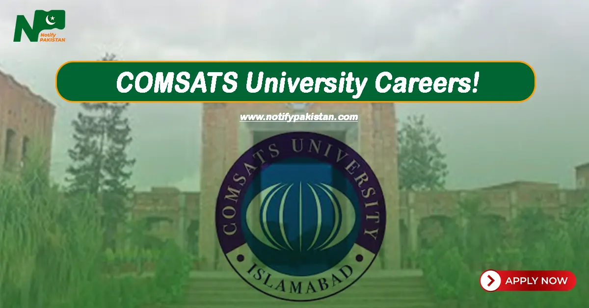 COMSATS University Jobs
