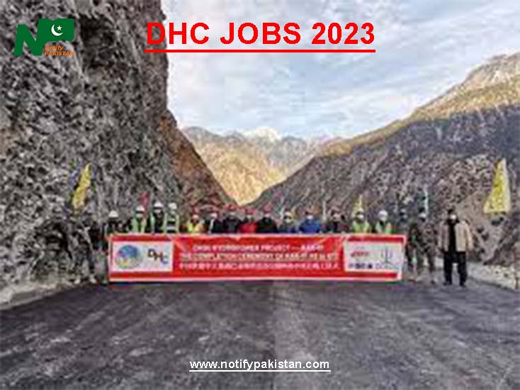 Dasu Hydropower Consultants DHC Jobs 2023