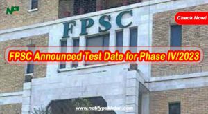 FPSC Announces Test Date for Phase IV2023