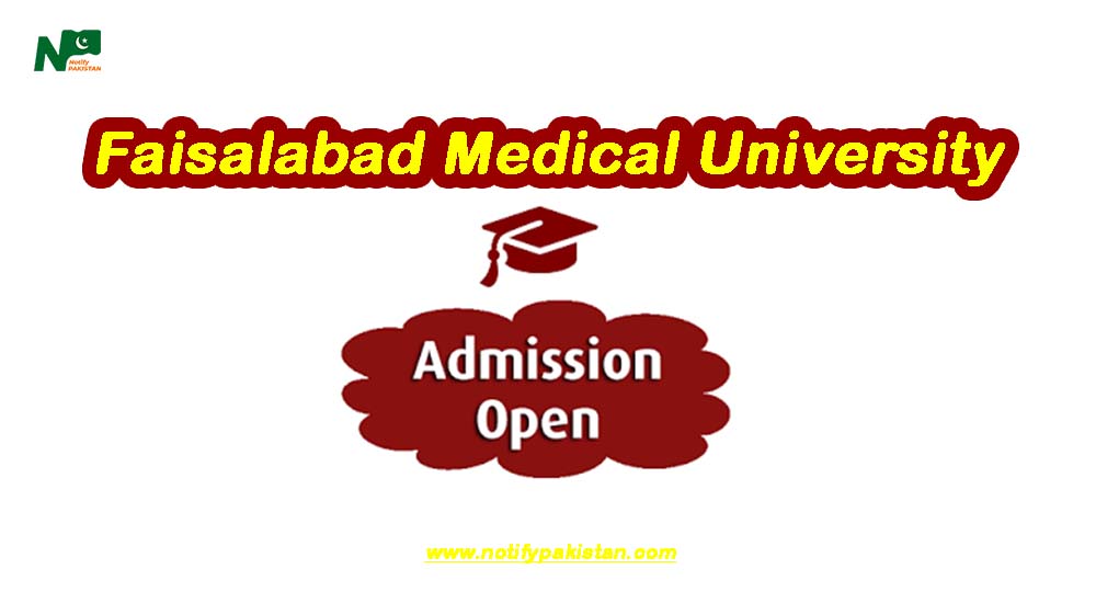 Faisalabad Medical University FMU Admission