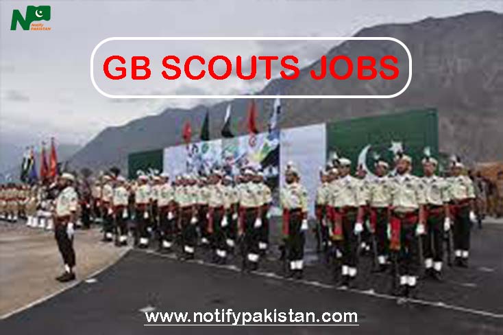 Gilgit Baltistan GB Scouts Jobs 2023