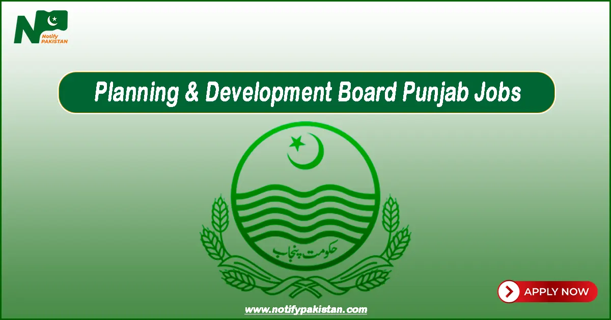 Government Of Pakistan Planning & Development Board Punjab Jobs