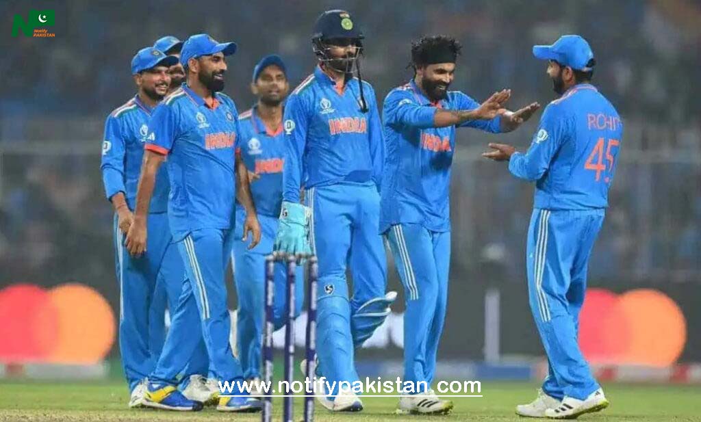 India Completes Perfect Group Stage at Cricket World Cup 2023 with Victory over Netherlands - IND vs NED Match ICC WORLD CUP 2023 Point Table