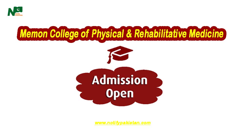 Memon College of Physical & Rehabilitative Medicine (MCPRM)