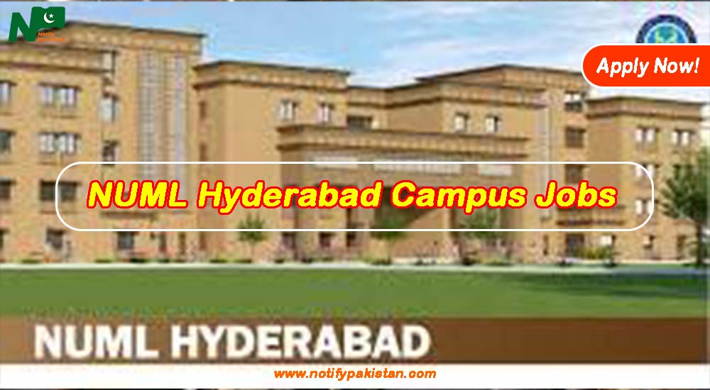 NUML Hyderabad Campus Jobs