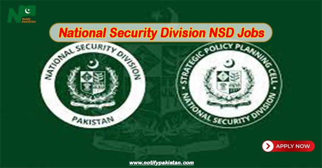 Government Of Pakistan National Security Division NSD Jobs 2024 Www   National Security Division NSD Jobs 1024x536 