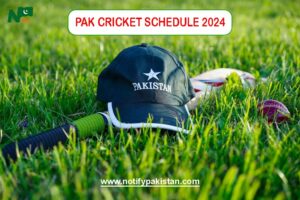 Pakistan Cricket FTP 2024