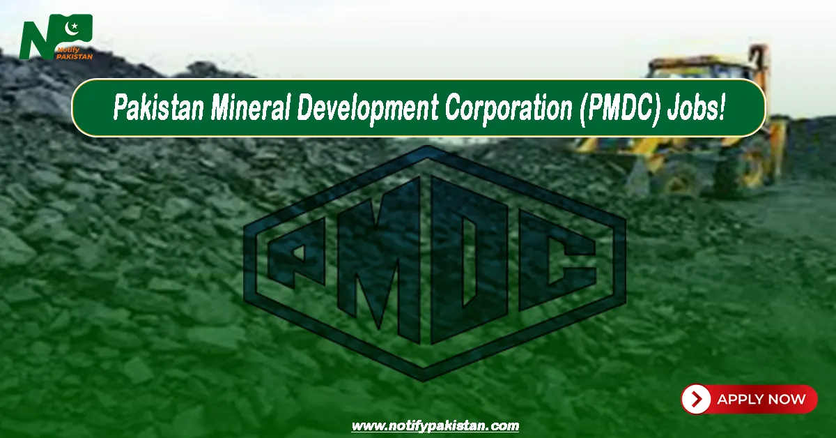 Pakistan Mineral Development Corporation PMDC Jobs