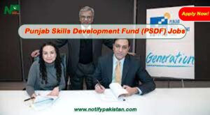 Punjab Skills Development Fund PSDF Jobs