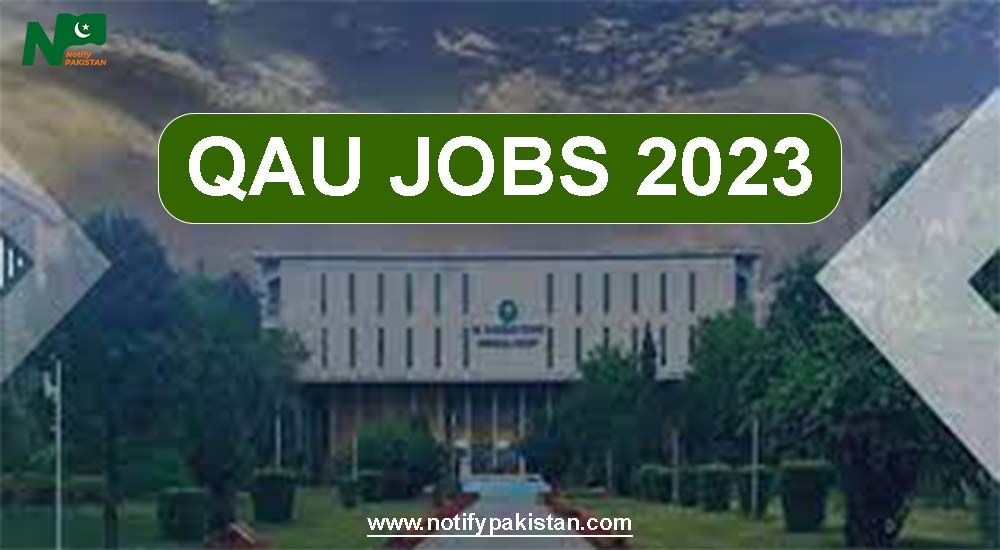 Quaid-e-Azam University Islamabad QAU Jobs 2023