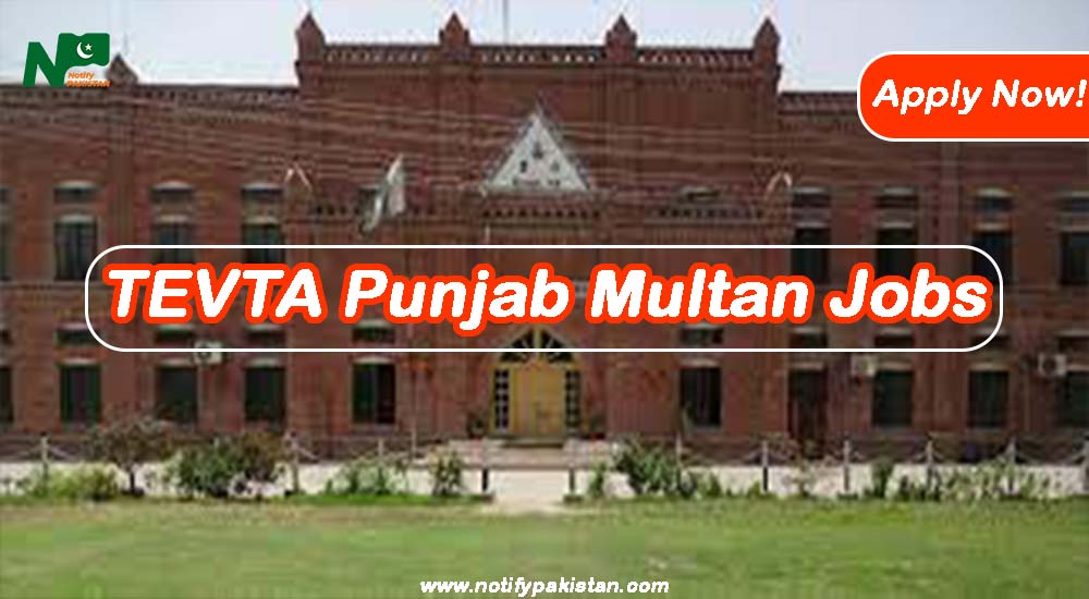 TEVTA Punjab Multan Jobs 2023