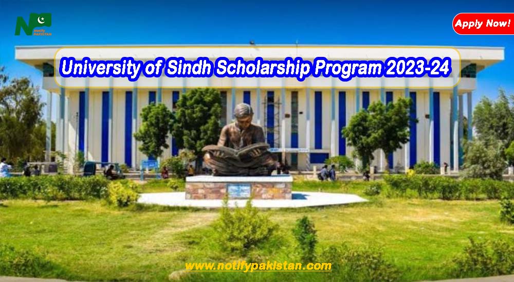 University Of Sindh Scholarship Program 2023-24