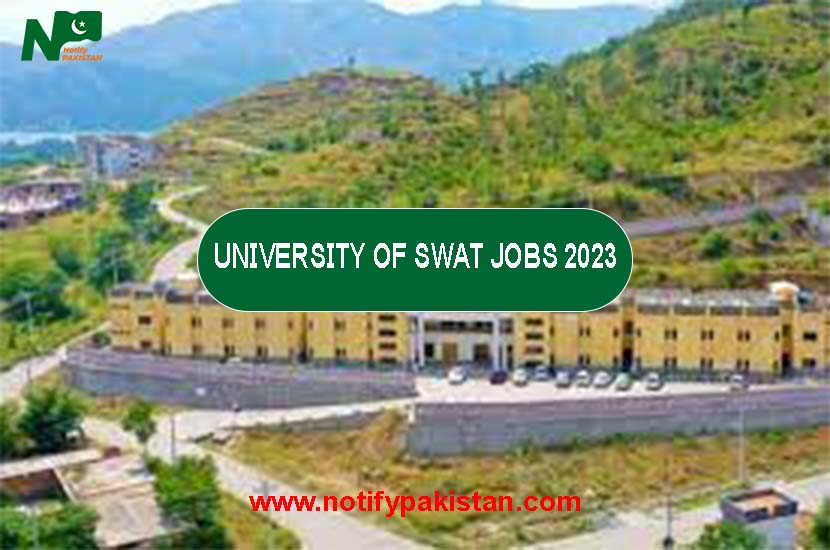 University of Swat Women Campus Jobs 2023