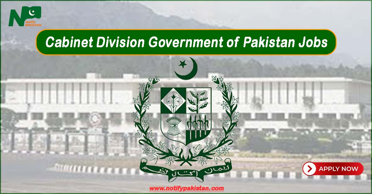 Cabinet Division Government of Pakistan Jobs
