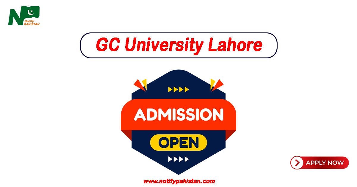GC University Lahore Admissions