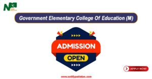 Government Elementary College Of Education (M) GCE Admissions