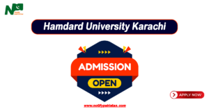 Hamdard University Karachi Admission