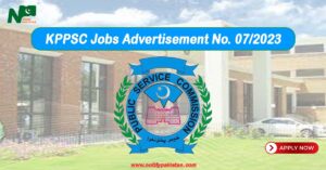 KPPSC Jobs Advertisement No. 07 2023