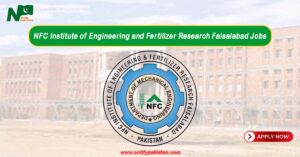 NFC Institute of Engineering and Fertilizer Research IEFR Faisalabad Jobs