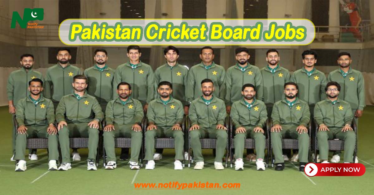 Pakistan Cricket Board PCB Jobs
