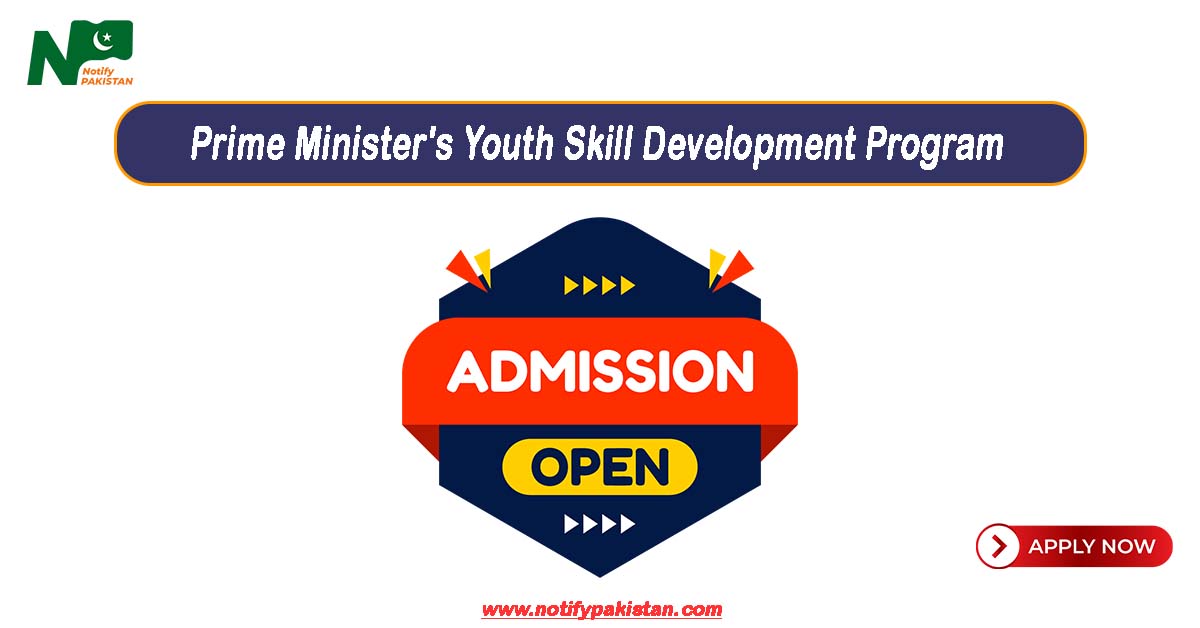 Prime Minister's Youth Skill Development Program PMYSDP Admissions