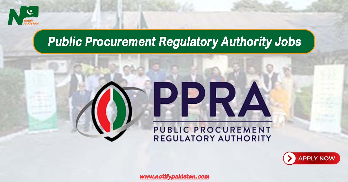 Public Procurement Regulatory Authority PPRA Jobs