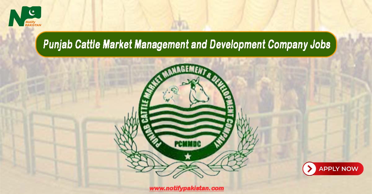 Punjab Cattle Market Management and Development Company PCMMDC Jobs