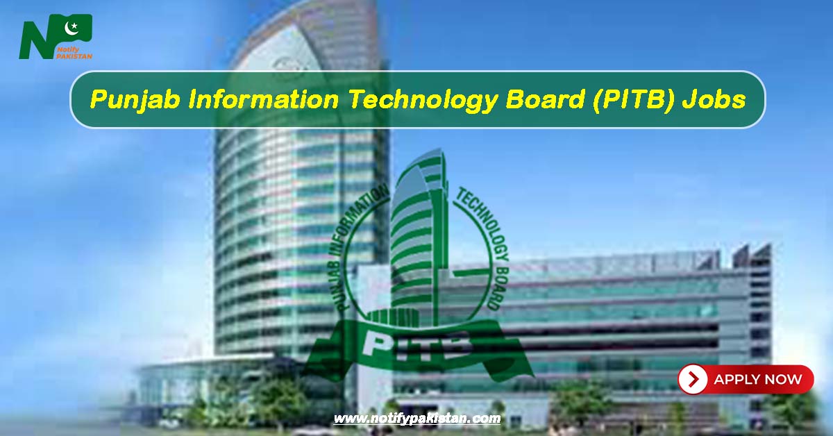 Punjab Information Technology Board PITB Jobs