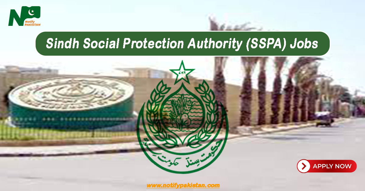 Sindh Social Protection Authority SSPA Jobs