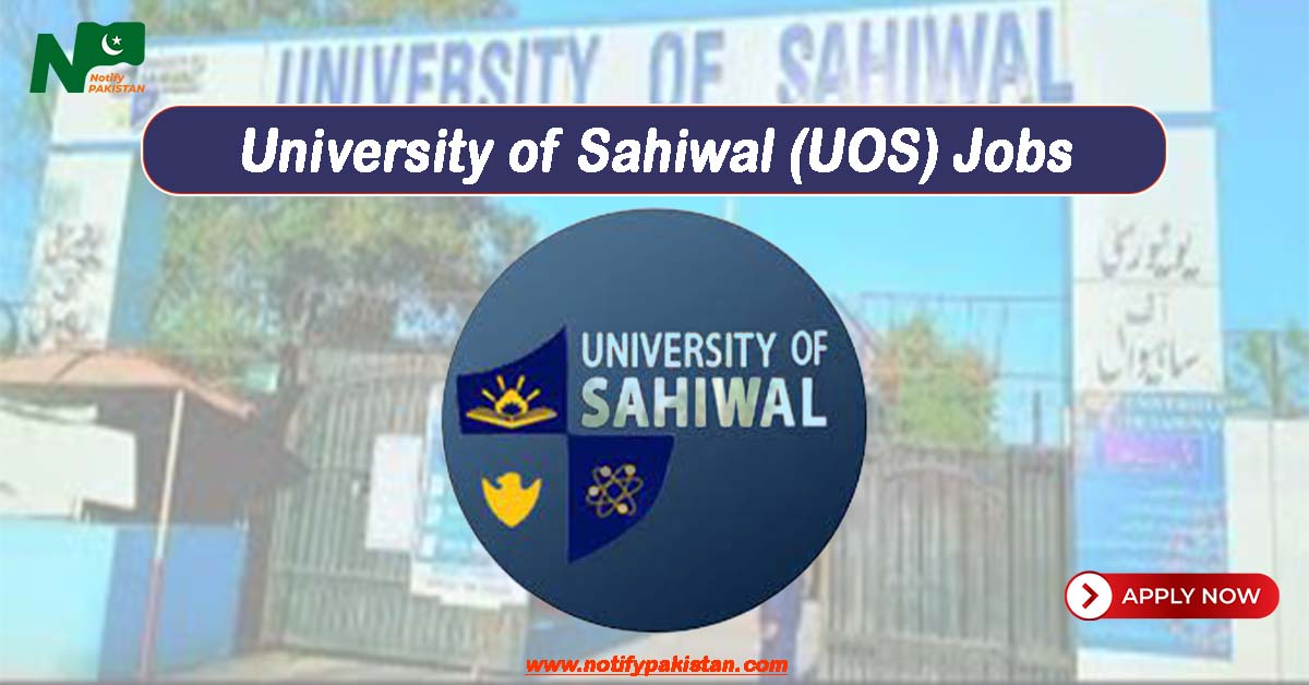 University of Sahiwal UOS Jobs