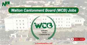 Walton Cantonment Board WCB Lahore Jobs