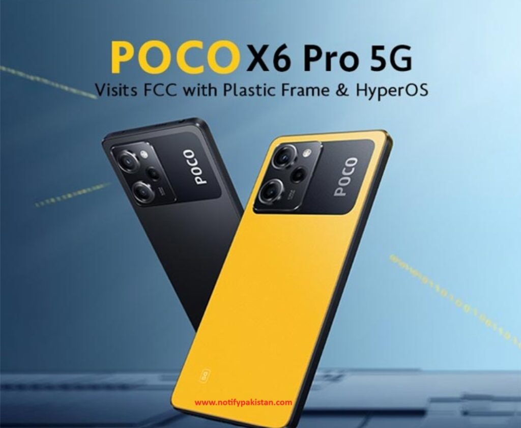 Xiaomi Poco X6 Pro Price in Pakistan  Key Specs & Launch Date - Notify  Pakistan