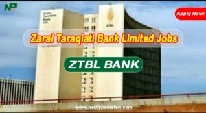 Zarai Taraqiati Bank Limited ZTBL Jobs