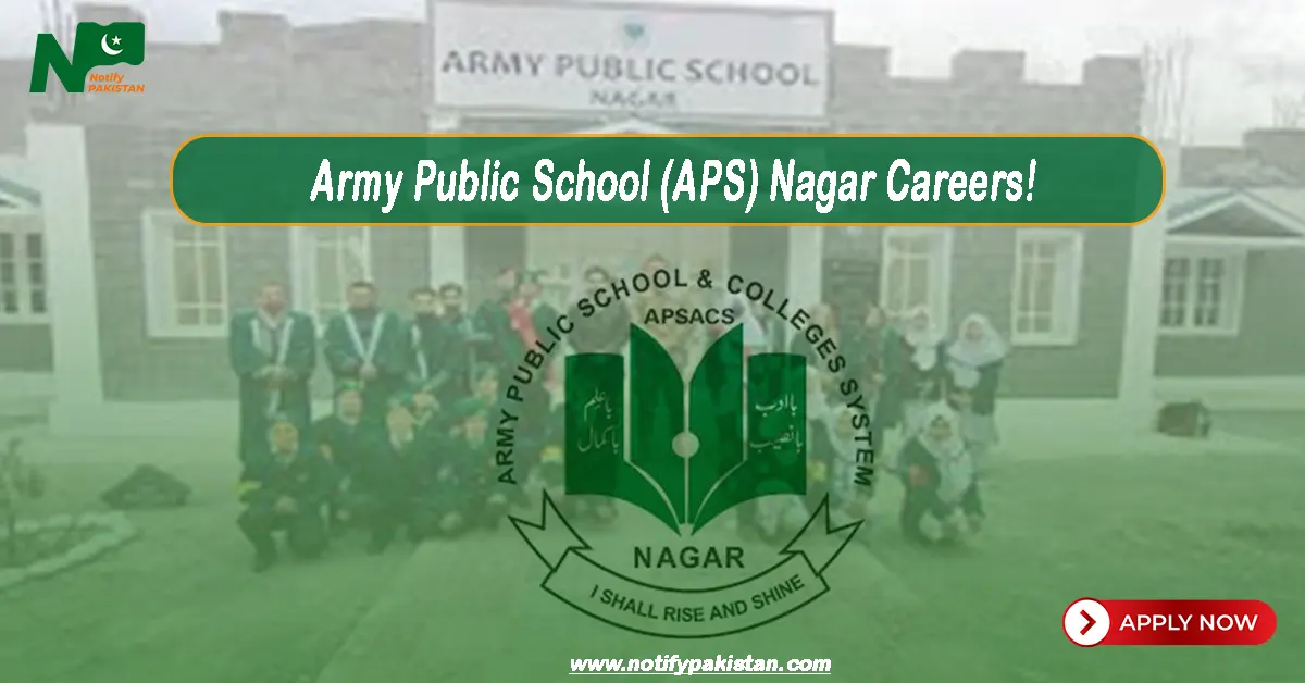Army Public School APS Nagar Jobs