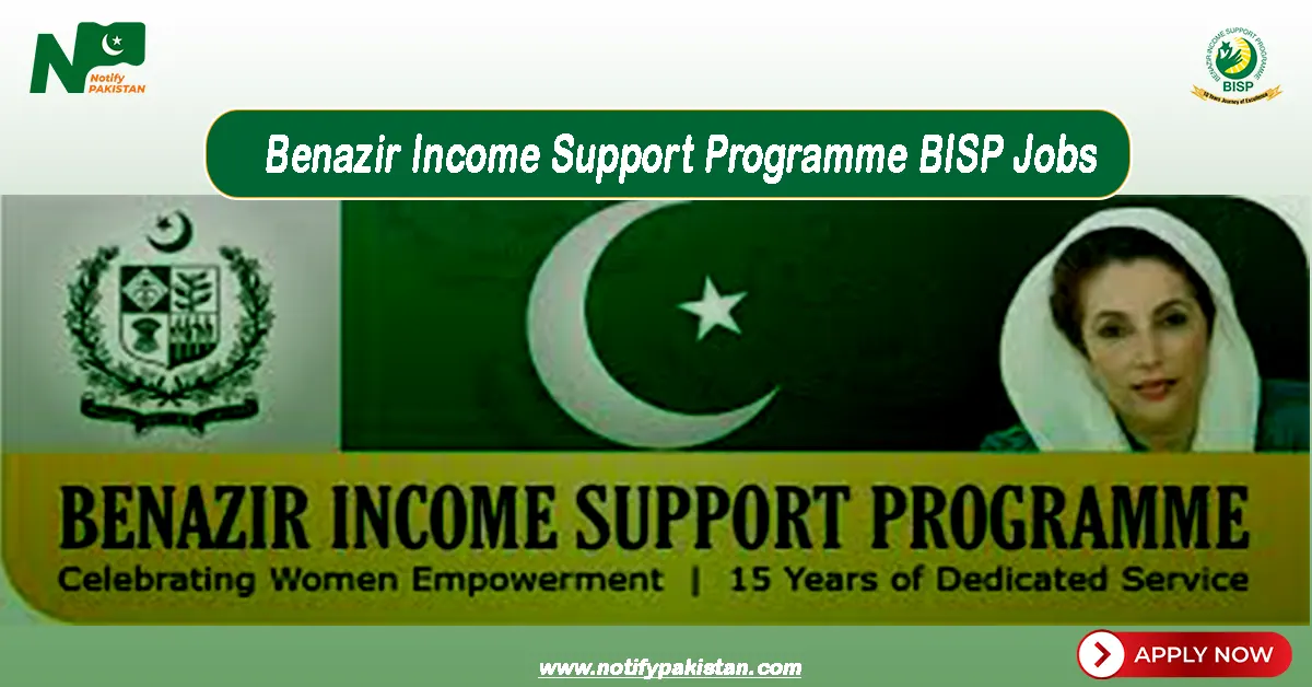 Benazir Income Support Programme BISP Jobs