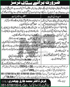 Fauji Foundation Hospital Rawalpindi Jobs 2024 Advertisement
