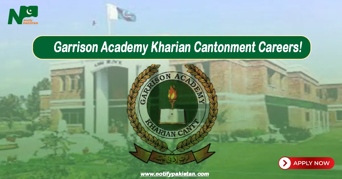 Garrison Academy Kharian Cantt Jobs