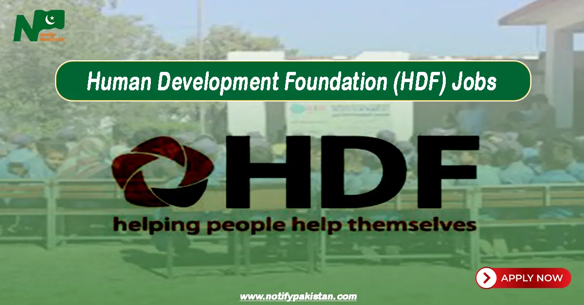 Human Development Foundation HDF Jobs