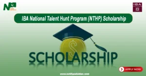 IBA National Talent Hunt Program NTHP Scholarship